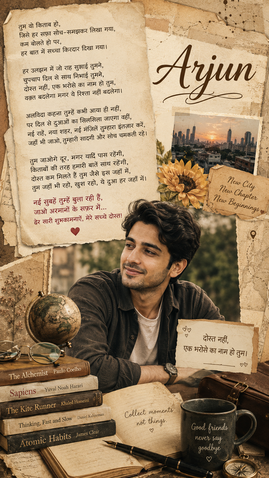 Farewell eCard for Arjun